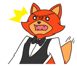 Butler Foxo sticker #12017986
