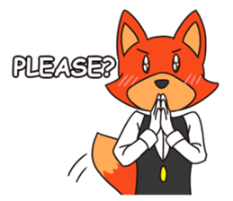 Butler Foxo sticker #12017995