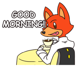 Butler Foxo sticker #12017997