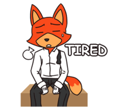 Butler Foxo sticker #12018000