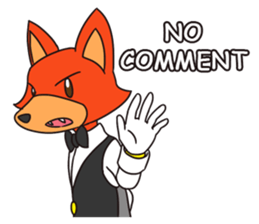 Butler Foxo sticker #12018010