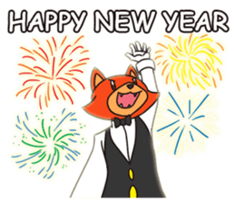 Butler Foxo sticker #12018013