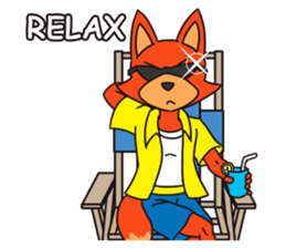 Butler Foxo sticker #12018016