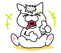 Defectivenss cat sticker #12018859