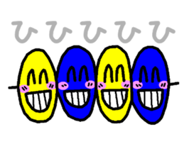 Cute swimming tool us sticker #12018907