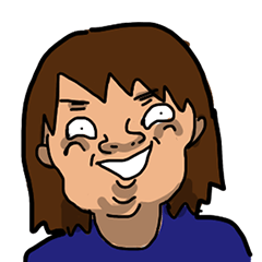 Crazy Unpleasant Lady Sticker