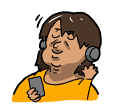 Crazy Unpleasant Lady Sticker sticker #12019223