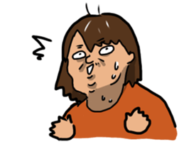 Crazy Unpleasant Lady Sticker sticker #12019225