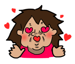 Crazy Unpleasant Lady Sticker sticker #12019235