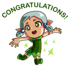 Sassy Elf Serelina sticker #12019390