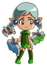 Sassy Elf Serelina sticker #12019397