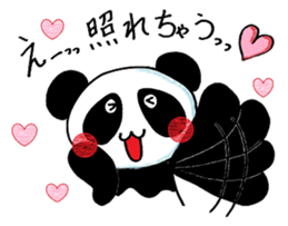 cute panda and pig sticker #12019746