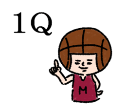 Daily life of Mr. basketball2 sticker #12019762