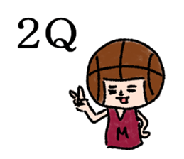 Daily life of Mr. basketball2 sticker #12019763