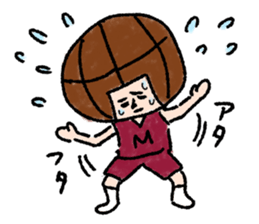 Daily life of Mr. basketball2 sticker #12019780