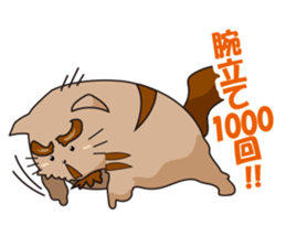 Pals of funny cat sticker #12019976