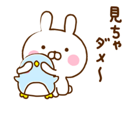 Rabbit Usahina with penpen 7 sticker #12020035