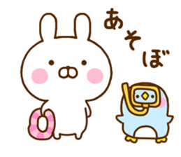 Rabbit Usahina with penpen 7 sticker #12020036