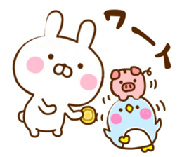 Rabbit Usahina with penpen 7 sticker #12020044