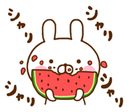 Rabbit Usahina with penpen 7 sticker #12020052