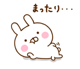 Rabbit Usahina with penpen 7 sticker #12020057