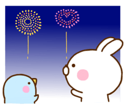 Rabbit Usahina with penpen 7 sticker #12020062