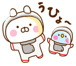 Rabbit Usahina with penpen 7 sticker #12020064