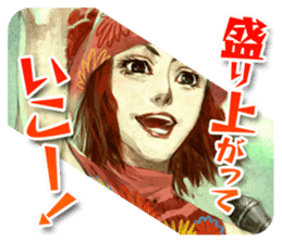 Hayarigami stickers sticker #12020465