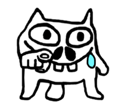 Face (There is no letter)8 hand foot sticker #12020710