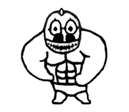 Face (There is no letter)8 hand foot sticker #12020717