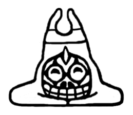 Face (There is no letter)8 hand foot sticker #12020718