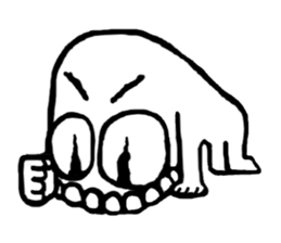 Face (There is no letter)8 hand foot sticker #12020727