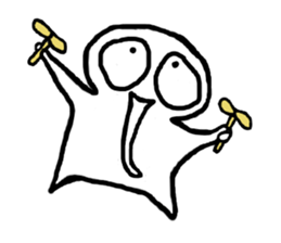 Face (There is no letter)8 hand foot sticker #12020730