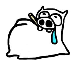 Face (There is no letter)8 hand foot sticker #12020740