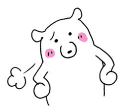 Mr. gentle bear sticker #12020919