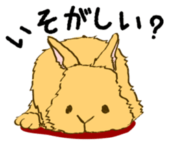 Everyday with the rabbits sticker #12022340