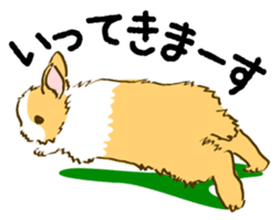 Everyday with the rabbits sticker #12022343