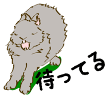 Everyday with the rabbits sticker #12022360