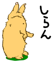 Everyday with the rabbits sticker #12022365