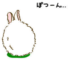 Everyday with the rabbits sticker #12022371