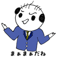 Mr. Yassan goes. sticker #12022616