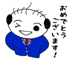 Mr. Yassan goes. sticker #12022641