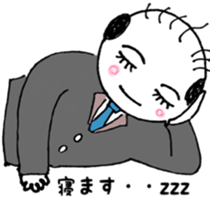 Mr. Yassan goes. sticker #12022644