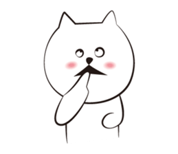 WHITE CAT'S WORLD Vol.2 sticker #12022781