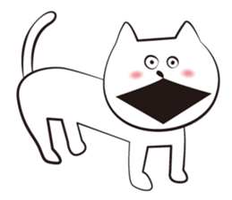 WHITE CAT'S WORLD Vol.2 sticker #12022800