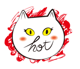 WHITE CAT'S WORLD Vol.2 sticker #12022812