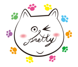 WHITE CAT'S WORLD Vol.2 sticker #12022813