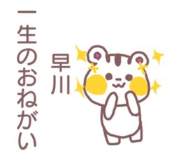 name Sticker for Hayakawa sticker #12022944