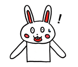 shiro usagi-san and shiro nezumi-san sticker #12022980