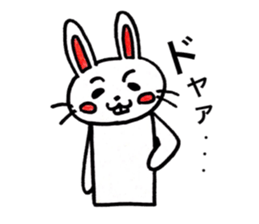 shiro usagi-san and shiro nezumi-san sticker #12022992